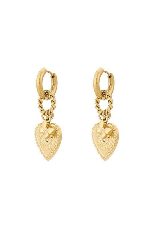 Orecchini "Cuore di Dionea"