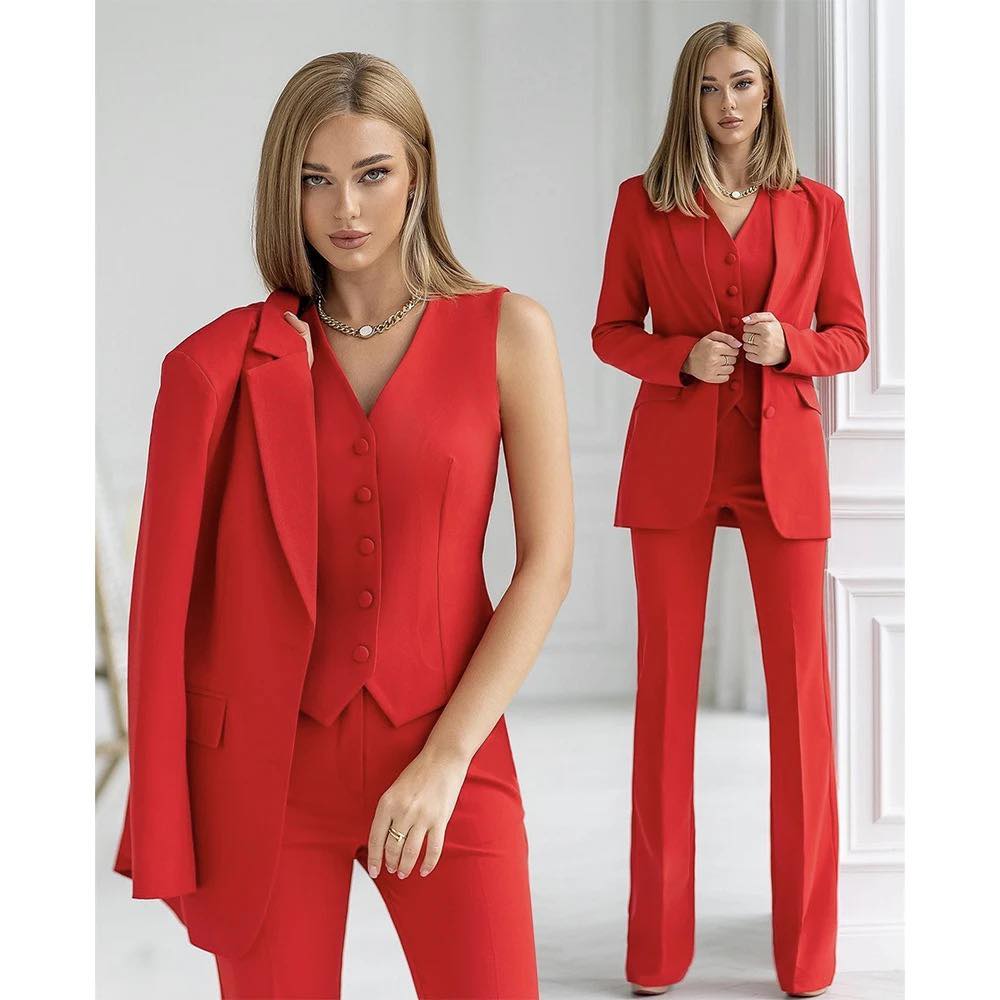 Tailleur "Safira" (Giacca + Pantalone + Gilet)