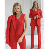 Tailleur "Safira" (Giacca + Pantalone + Gilet)