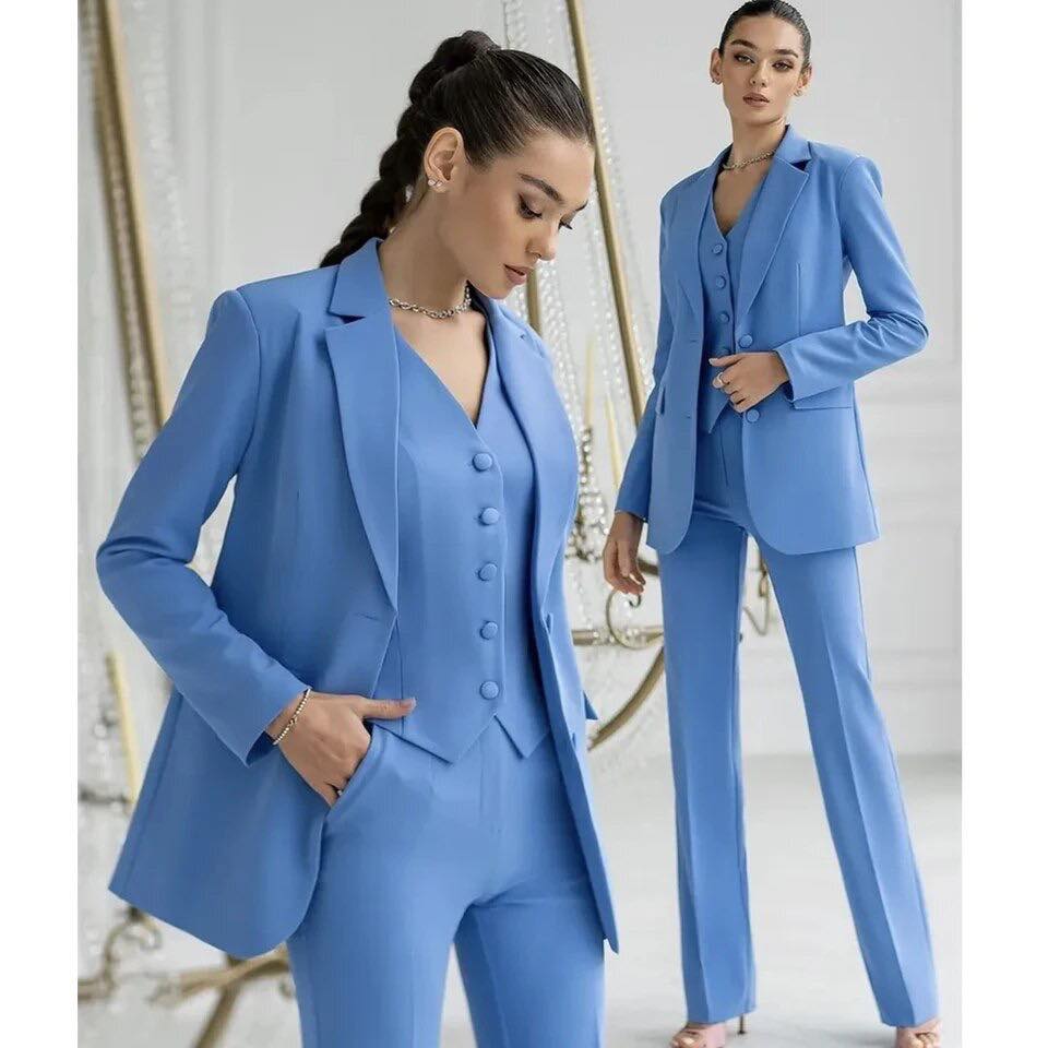 Tailleur "Safira" (Giacca + Pantalone + Gilet)